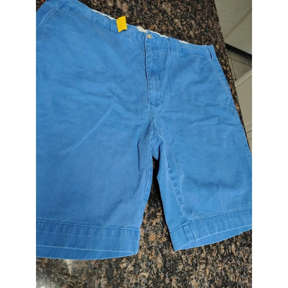 Polo Ralph Lauren Shorts Mens 42T Blue Classic Fit Cotton Chino Preppy Polo